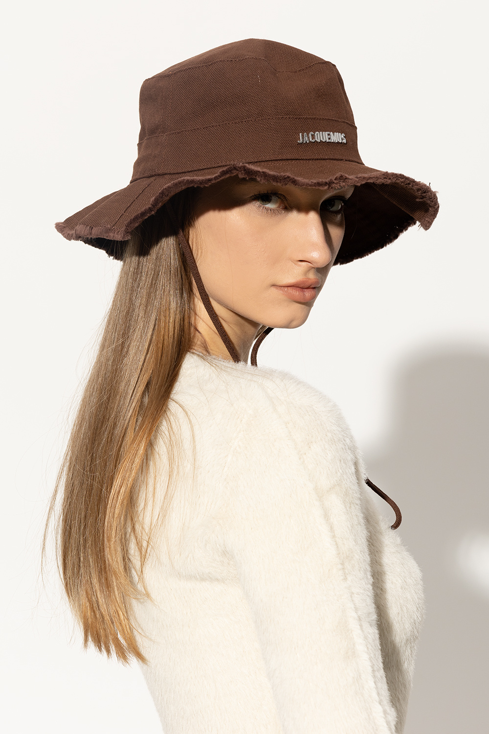 Caviar Bucket Hat | Brown Cotton hat Jacquemus - SchaferandweinerShops Japan